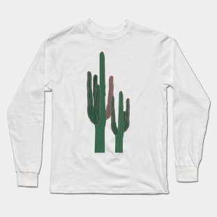 Cacti, cactus lover, plant mom. Long Sleeve T-Shirt